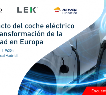 JORNADA 'EL IMPACTO DEL COCHE ELÉCTRICO EN LA TRANSFORMACIÓN DE LA MOVILIDAD EN EUROPA'